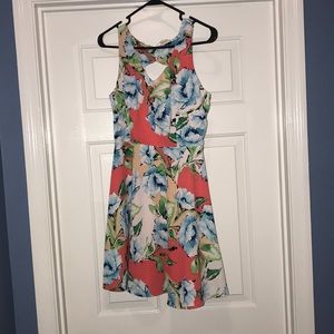 Adorable boutique sun dress with open back!